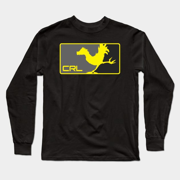 CRL - Chocobo Racing League Long Sleeve T-Shirt by Dragonheart Studio